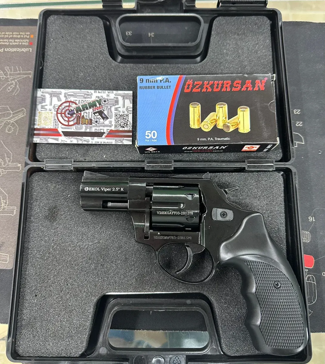Revólver Traumático Ekol Viper 2.5" K